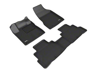 3D MAXpider 19-24 Nissan Murano Kagu Black R1 R2 - L1NS12701509
