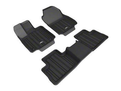 3D MAXpider 19-24 Toyota Rav4 Gasoline Elitect Black R1 R2 - E1TY25401809
