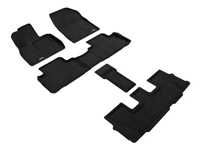 3D MAXpider 20-24 Hyundai Palisade 7-Seat Elegant Black R1 R2 - L1HY10104709