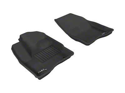 3D MAXpider 2010-2019 Ford Taurus Kagu 1st Row Floormat - L1FR01811501