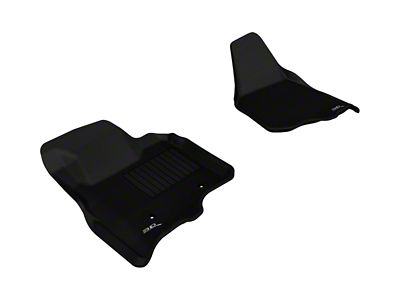 3D MAXpider 2011-2012 Ford F-250/350/450 Supercab/Supercrew Kagu 1st Row Floormat - L1FR07011509