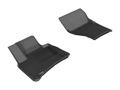 3D MAXpider 2011-2018 Porsche/Volkswagen Cayenne/Touareg Kagu 1st Row Floormat - L1PO01011509