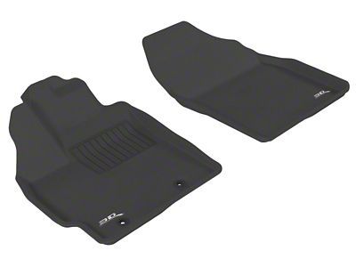 3D MAXpider 2012-2017 Toyota Prius/Prius V Kagu 1st Row Floormat - L1TY09211509