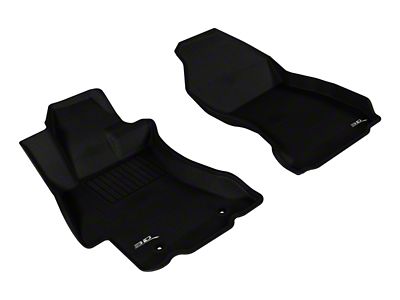 3D MAXpider 2012-2019 Subaru Impreza/XV Crosstrek/WRX/Sti Kagu 1st Row Floormat - L1SB00811509
