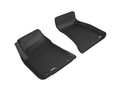 3D MAXpider 2015-2020 Dodge Challenger Rwd Kagu 1st Row Floormat - L1DG02611509