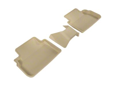 3D MAXpider 2017-2019 Subaru Impreza/Crosstrek Kagu 2nd Row Floormats - L1SB02221502