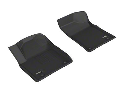 3D MAXpider 2017-2020 Nissan Armada Kagu 1st Row Floormat - L1NS09511509