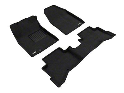 3D MAXpider 2017-2022 Kia Niro Elegant Floor Mat- Black 1St - L1KA04404709