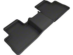 3D MAXpider KAGU All-Weather Custom Fit Rear Floor Liners; Black (19-20 Toyota RAV4)