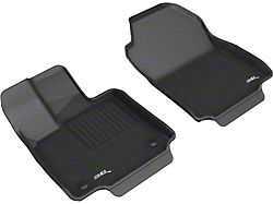 3D MAXpider KAGU All-Weather Custom Fit Front Floor Liners; Black (19-20 Toyota RAV4)