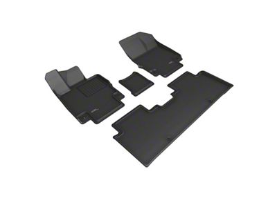3D MAXpider 2023+ Genesis Gv60 Kagu Floor Mat- Black R1 - L1GS01201509