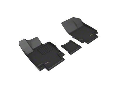 3D MAXpider 2023+ Genesis Gv60 Kagu Floor Mat- Black R1 - L1GS01211509