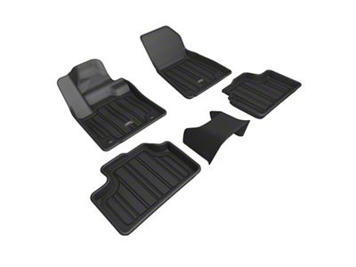 3D MAXpider 2023+ Volvo C40 Recharge Elitect Floor Mat- Black - E1VV04501809