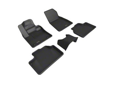 3D MAXpider 2023+ Volvo C40 Recharge Kagu Floor Mat- Black - L1VV04501509