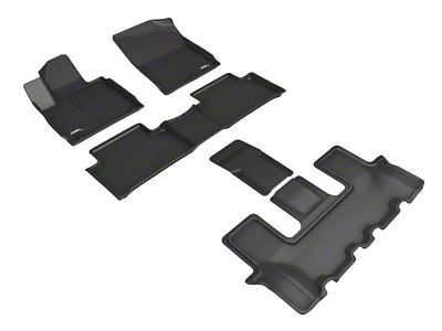 3D MAXpider 21-23 Kia Sorento 6-Seat Kagu Black R1 R2 - L1KA05801509