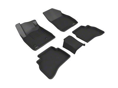 3D MAXpider 21-24 Chevrolet Trailblazer Awd Kagu Black R1 R2 - L1CH09401509
