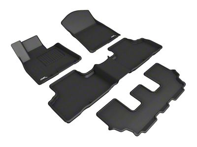 3D MAXpider 21-24 Genesis Gv80 7-Seat Kagu Black R1 R2 - L1GS00701509