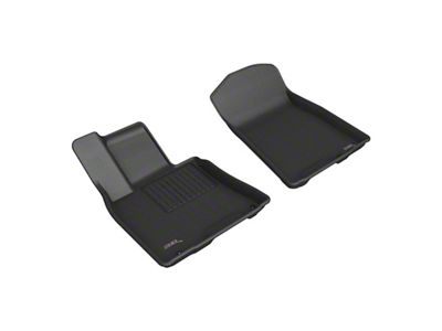 3D MAXpider 22-23 Genesis GV70 Kagu Floor Mat- Black R1 - L1GS01111509