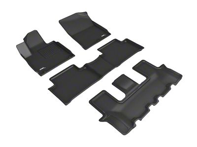 3D MAXpider 22-23 Kia Sorento 7-Seat Kagu Black R1 R2 - L1KA06201509