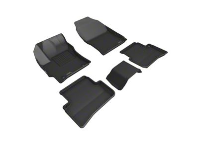 3D MAXpider 23-24 Toyota GR Corolla Kagu Floor Mat- Black - L1TY29501509