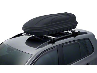 3D MAXpider Shell Roof Box With Rack Size L 47INX31INX10In - 6064L-45