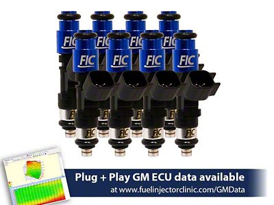 Fuel Injector Clinic LS1 High-Z Impedance Fuel Injectors; 445cc