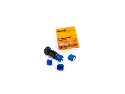 Fifteen52 Valve Stem Cap Set - Blue - 4 Pieces - 52-VALVE-PACK-BLUE