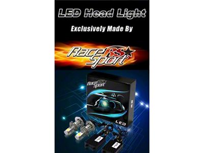 Race Sport Lighting 5202 GEN1 Series Original LED Fog Light Kits with Turbo Fan Cooling System - 5202-LED-G1-KIT
