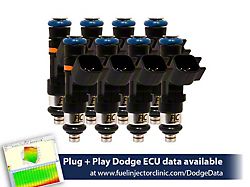 Fuel Injector Clinic Dodge Hemi SRT-8, 5.7 High-Z Impedance Fuel Injectors; 525cc