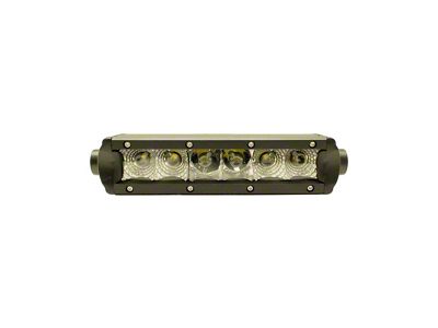 Race Sport Lighting 7.5 in ECO-SLIM Series LED Light Bar - Single Row 30 Watts CREE Diode Combo Beam - RSUS30W