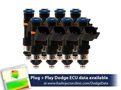 Fuel Injector Clinic Dodge Hemi SRT-8, 5.7 High-Z Impedance Fuel Injectors; 775cc