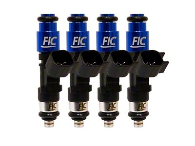 Fuel Injector Clinic 4 cyl, 64mm High-Z Impedance Fuel Injectors; 775cc