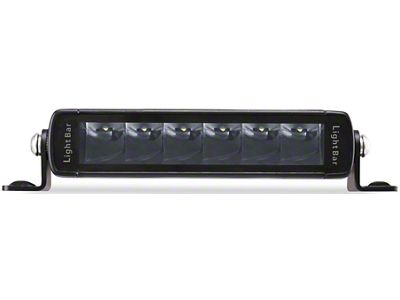Race Sport Lighting 7in 30-watt LED Single Row Stealth Light Bar; MELT Temp Control System - RS7TEMPLB