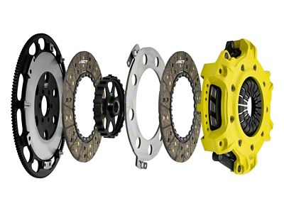 ACT Chevy Camaro/Corvette LS1/LS2/LS3/LS6/LS7 Mod-Twin 10.5 XT Rigid Disc Street - T2S-G13