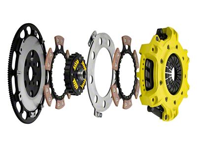 ACT Chevy Camaro/Corvette LS1/LS2/LS3/LS6/LS7 Mod-Twin 10.5 XT Sprung Disc Race - T2RS-G13