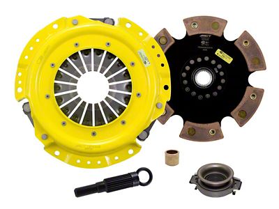 ACT 1990 Nissan Stanza XT/Race Rigid 6 Pad Clutch Kit - NA1-XTR6
