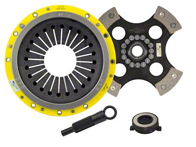 ACT 1991 Porsche 911 XT/Race Rigid 4 Pad Clutch Kit - PO1-XTR4