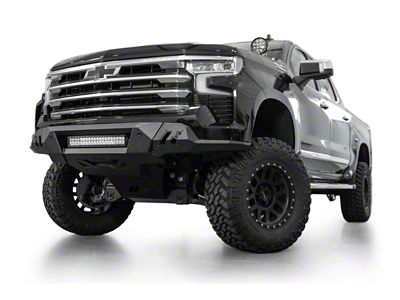 Addictive Desert Designs 2022+ Chevrolet Silverado 1500 Black Label Front Bumper - F140300010103