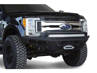 Addictive Desert Designs 17-18 Ford F-250 HoneyBadger Front Bumper w/ - F167382840103
