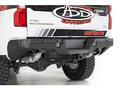 Addictive Desert Designs 2019-2020 Chevrolet Silverado 1500 Stealth Rear Bumper - R447711280103