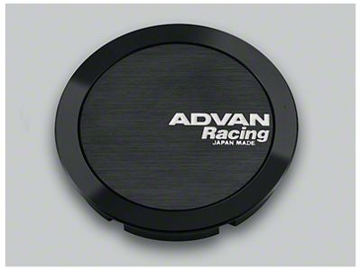 Advan 73mm Full Flat Centercap - Black - YV0329
