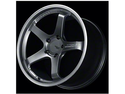 Advan GT Titanium Black Wheel; 19x9.5; 45mm Offset