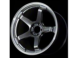 Advan GT Beyond Hyper Black with Machined Lip Wheel; 19x9.5; 22mm Offset; 5x120mm Bolt Pattern; 72.50mm Hub Bore