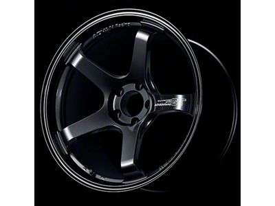 Advan GT Beyond Titanium Black Wheel; 20x12; 20mm Offset; 5x114.3mm Bolt Pattern; 73mm Hub Bore