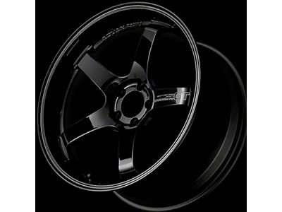 Advan GT PV Gloss Black Wheel; 21x12; 45mm Offset; 5x120mm Bolt Pattern; 70.10mm Hub Bore