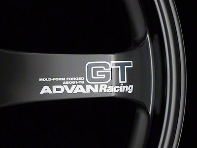 Advan GT Sticker White - 2 Pack