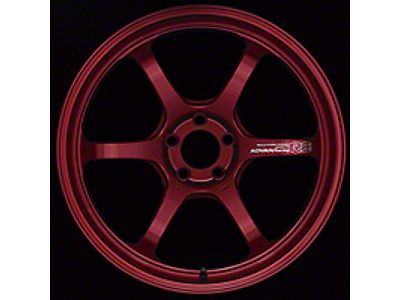 Advan R6 Candy Red Wheel; 18x8.5; 45mm Offset