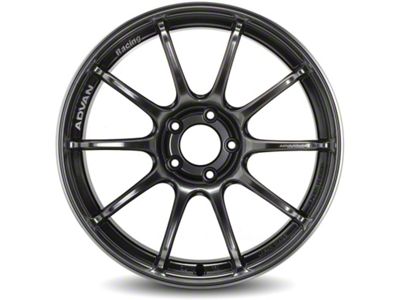 Advan RSIII Hyper Black and Ring Wheel; 18x7.5; 50mm Offset; 5x100mm Bolt Pattern; 65mm Hub Bore