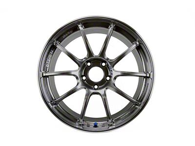 Advan RZII Hyper Black and Ring Wheel; 18x9; 63mm Offset