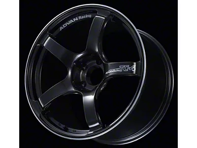 Advan TC4 Black Gunmetallic and Ring Wheel; 16x7.5; 40mm Offset